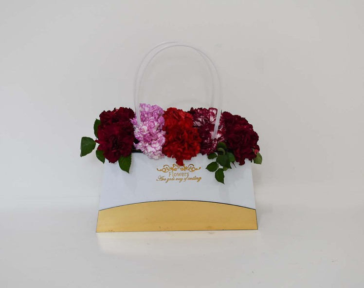 خرید و قیمت باکس گل شهرزاد سفارش باکس گل با ارسال رایگان خرید اینترنتی باکس گل گل ایرانی 